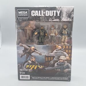 Mega Construx Black Series Call Of Duty Battle Royale Air Drop 91 Pcs COD New